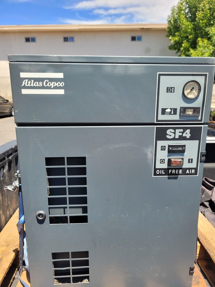Atlas Copco 5hp Screw Air Compressor Business equipment