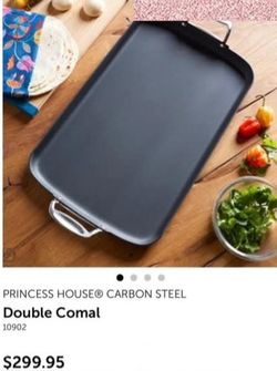 Comal acero al carbón  princess house 