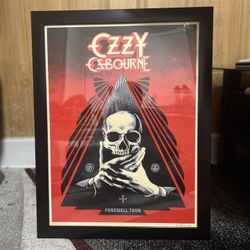 Farewell OZZY OZBOURN POSTER