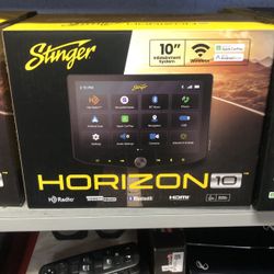 On sale Today New 2025 Stinger Horizon 10” Wireless CarPlay Android Auto. No Credit Needed Financing