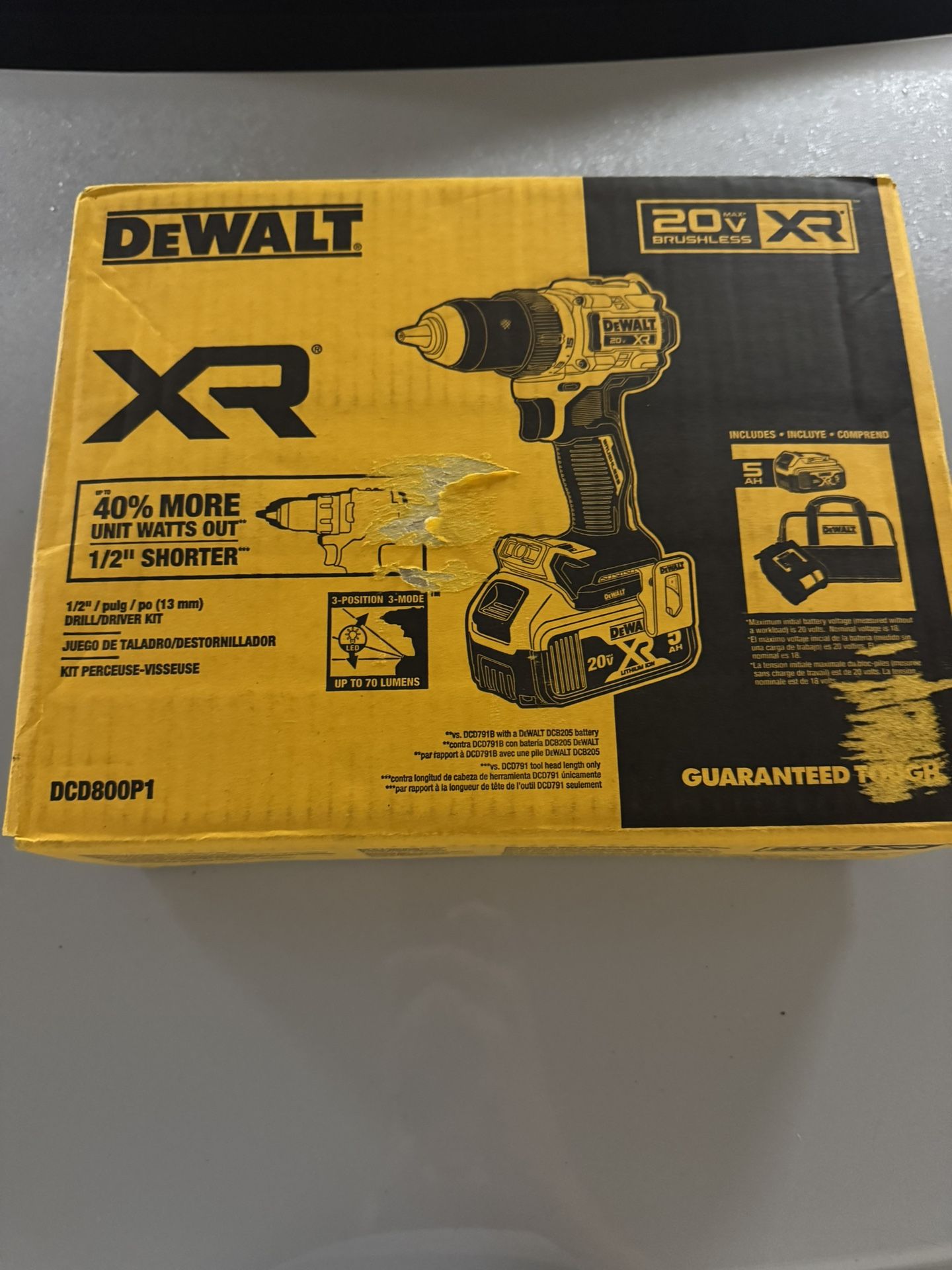 Dewalt XR Drill