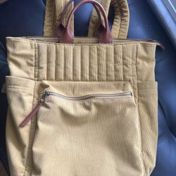 Universal Thread Mustard Colored Backpack 