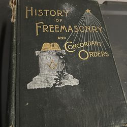Old Free Mason Book