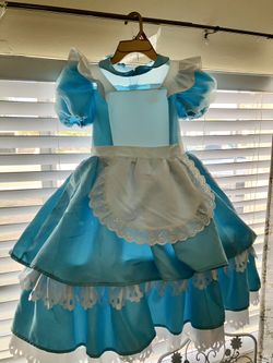 SIZE 4-6X ALICE iN WONDERLAND COSTUME