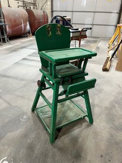 Antique high chair