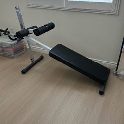 York Barbell Sit Up Bench Sit-up Adjustable 