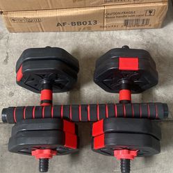 Brand new adjustable dumbbell 22lbs