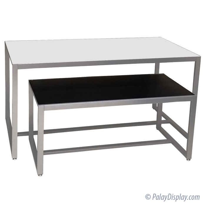 Modern 2-Piece Nesting Table Set – Space-Saving & Stylish