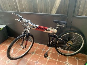 26” 13 Montague MX Folding Mountain Bike Bicycle Commuter Street Compact Portable Bike