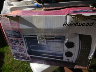 BRENTWOOD Toaster oven and broiler BRAND NEW IN BOX , firm