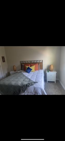 Queen Bed Farm And Headboard