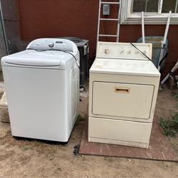 Washer and dryer