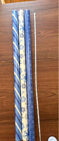 New 3 Pieces Gift Wrapping Paper