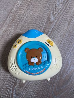 VTech Baby Lullaby Bear Crib Projector Music Nature Sounds