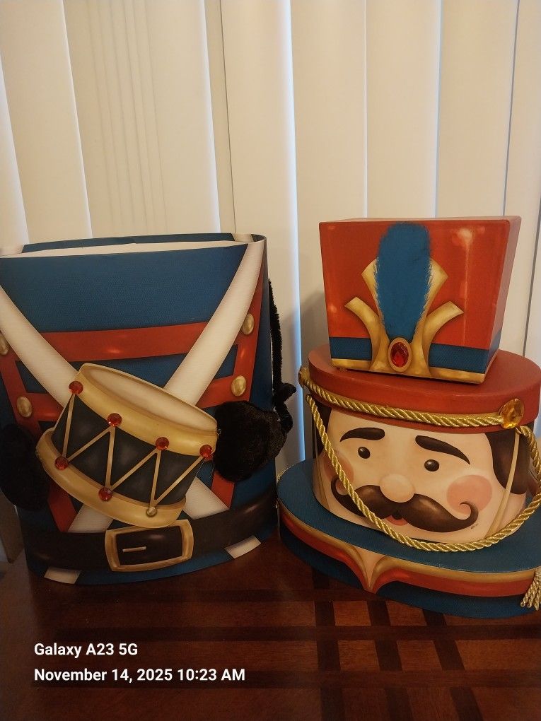 Nutcracker Storage Containers