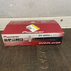 Pioneer Dv-400v-k Dvd Cd Video Player Mp3 Jpeg 1080p 120v Black