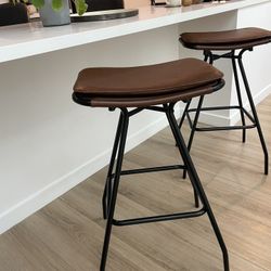 Real leather Bar Stools