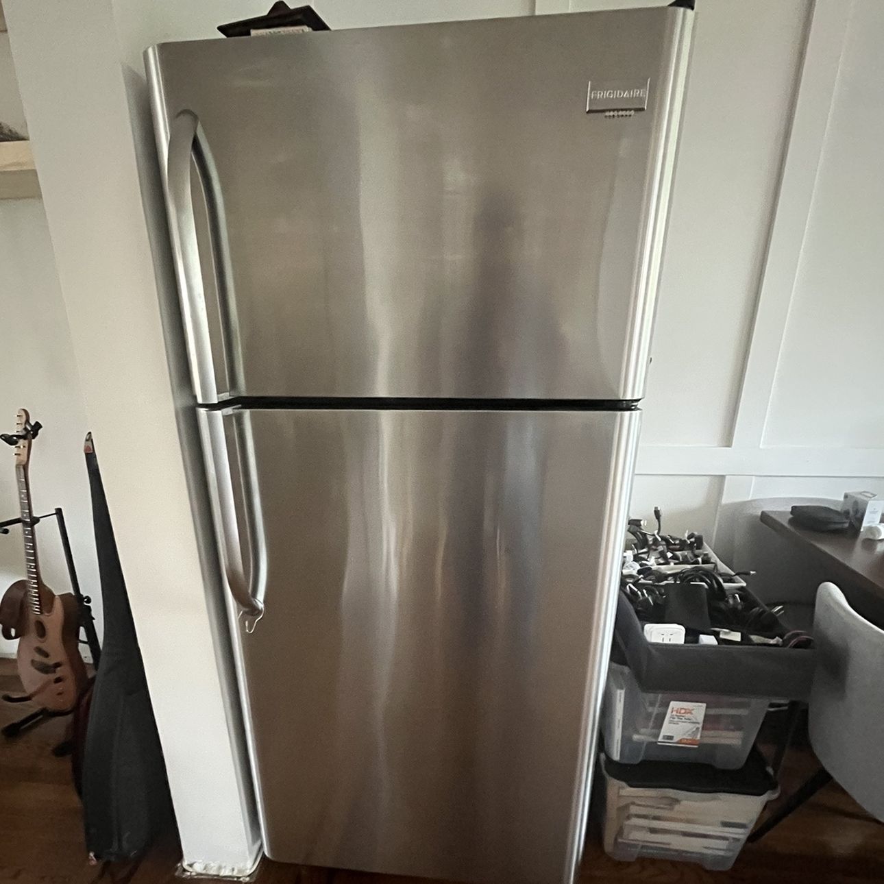 Stainless Steel Top Freezer Refrigerator By Frigidaire