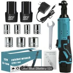 Cordless Ratchet Wrench Set 