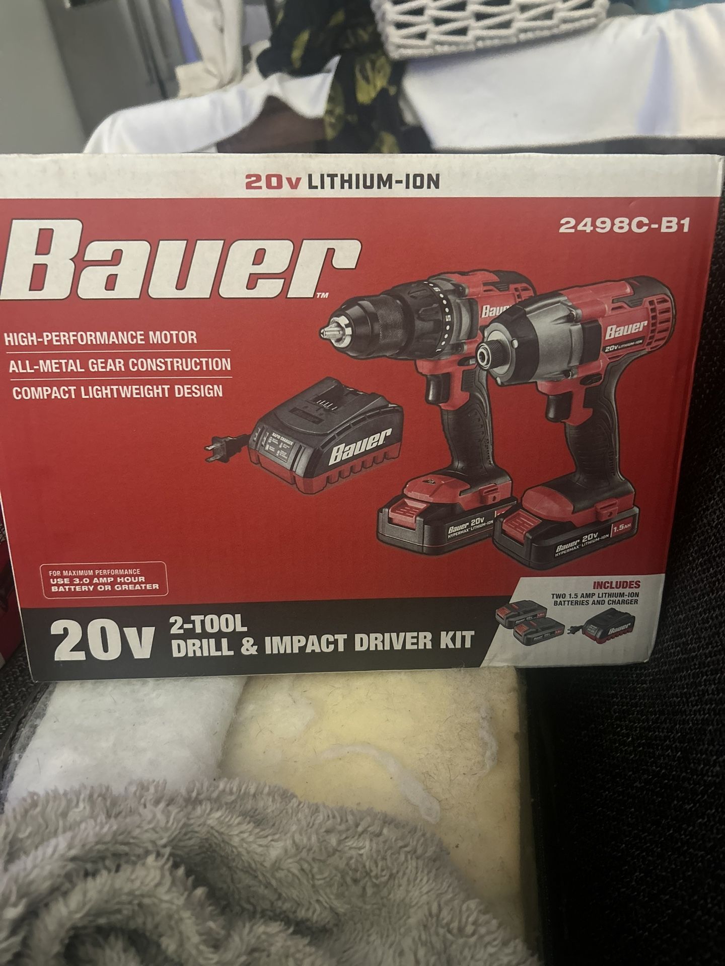 Drill And Impact Driver Kit