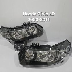 Honda Civic 2D 2006-2011 Headlights 