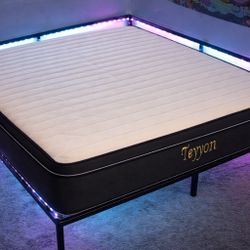 Brand New Full Bed Frame +mattress