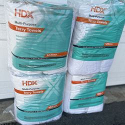 Terry Towels Washcloth Towels 14 x 14 100 Pack 