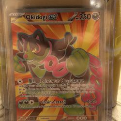 Okidogi EX 082/064 - Pokemon TCG Shrouded Fable - Ultra Rare Full Art Holo