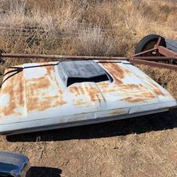 Ford Hoods And Old Truck Bed And Sides