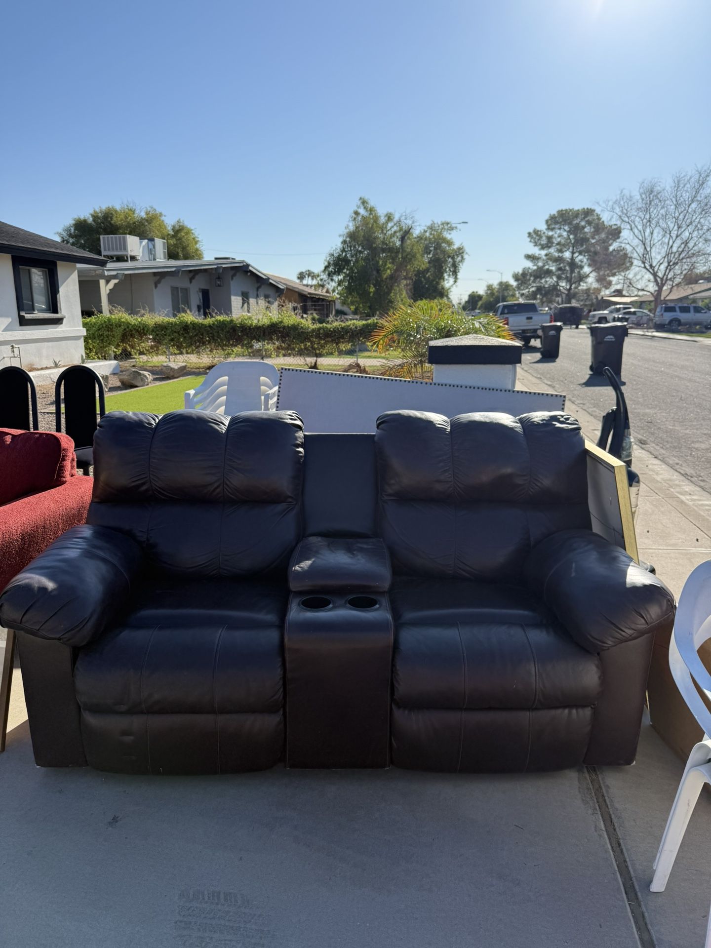 Leather Couch