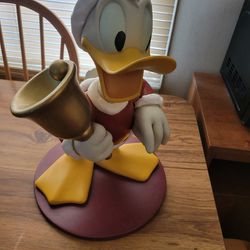 Donald Duck Disney Christmas Garden Statue 