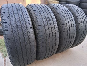 265/65R18 GOODYEAR WRANGLER SET of 4 Tires - DOT2024