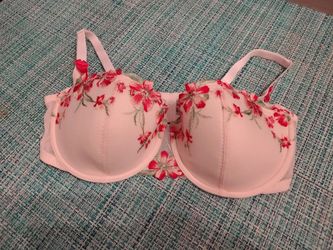 Adore Me Bra Pink Floral 38DD