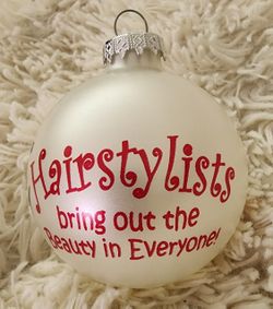 Hairstylist Ornament 