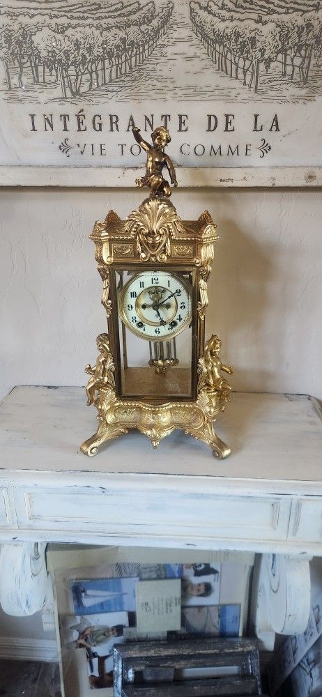 Mid 1900's Antique Clock