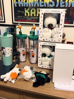 Starbucks snoopy items