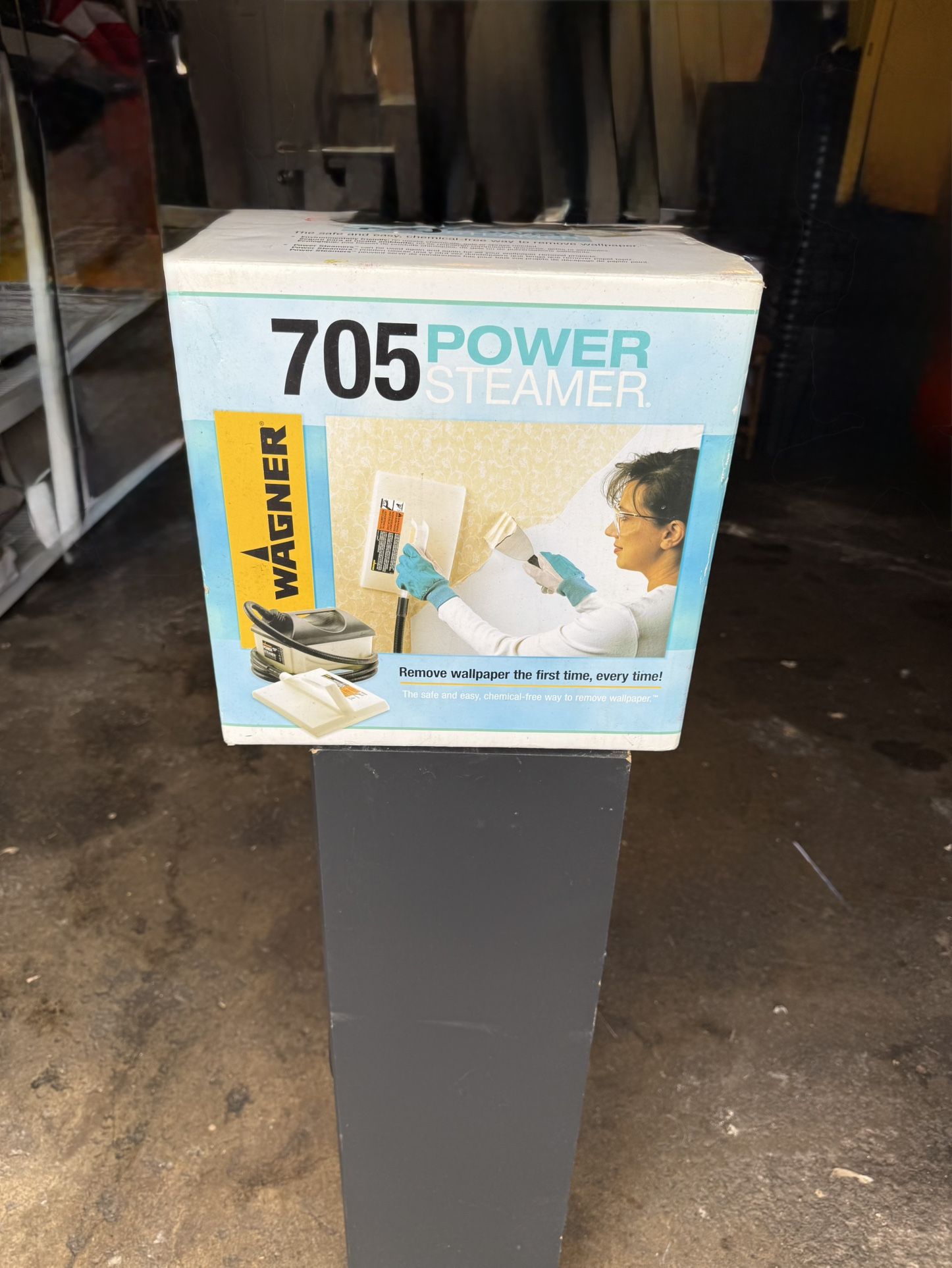 WAGNER 705 POWER STEAMER, GREAT TO REMOVE WALL PAPER. $50.00 OR BEST OFFER.