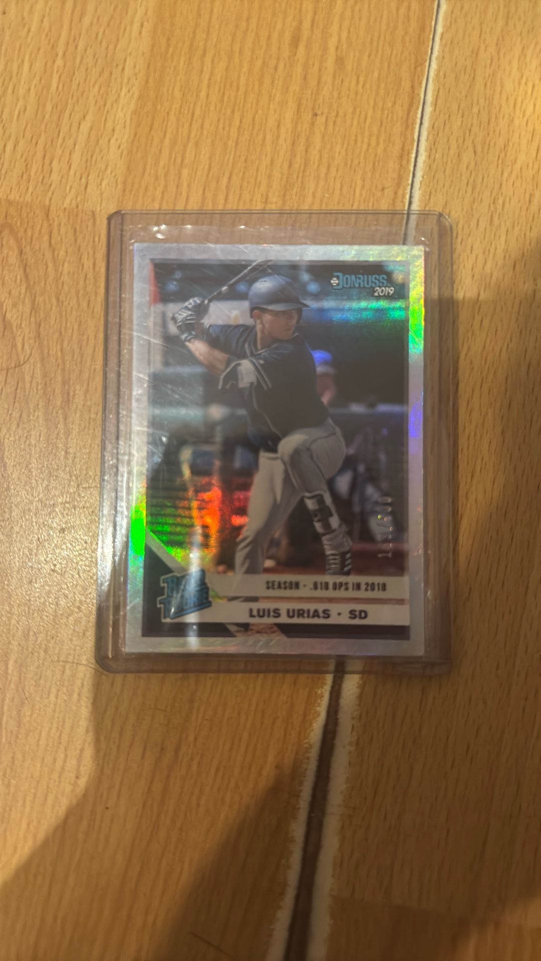 Luis Urias Rated 189/500 Baseball Card