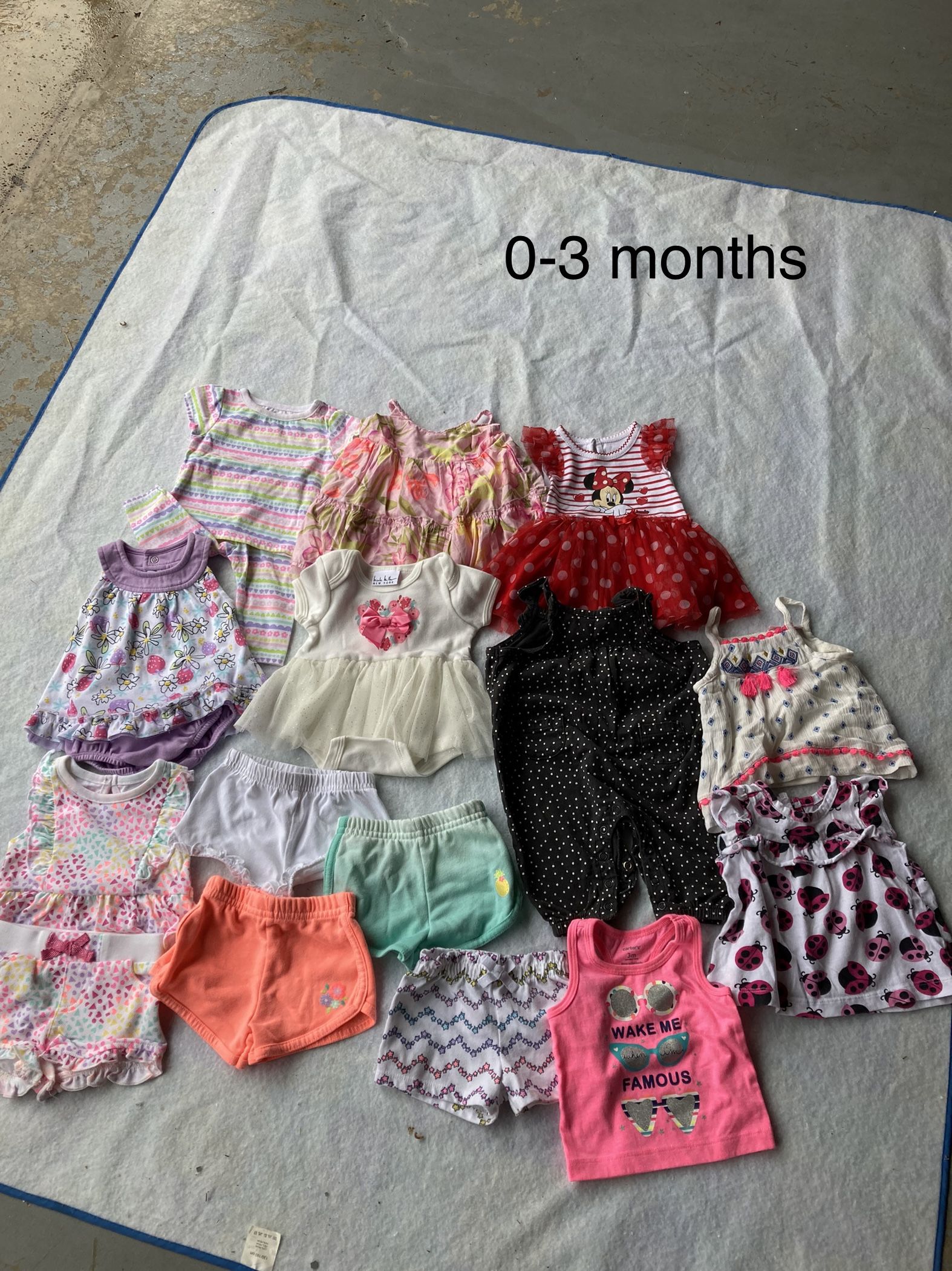 Baby Girl Clothes 0 to 3 mos