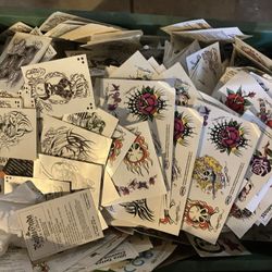1000’s of Temporary tattoos