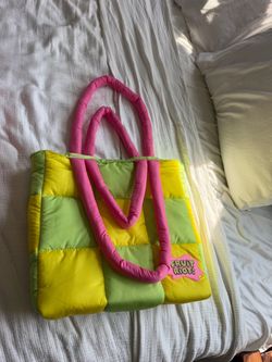 Fruit Riot Puffer Tote Bag