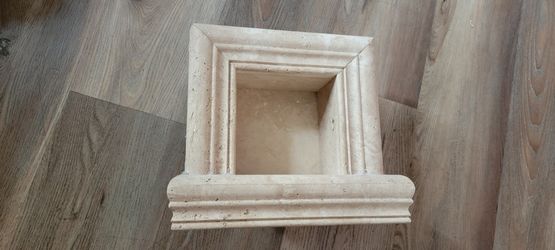 Travertine Toilet Paper Roll Holder