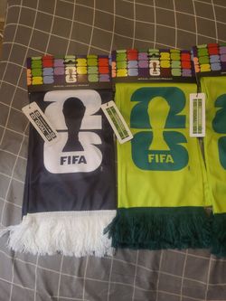 FIFA WORLD CUP SCARFS. BRAND NEW