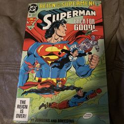 Collectible Superman Comic Book 