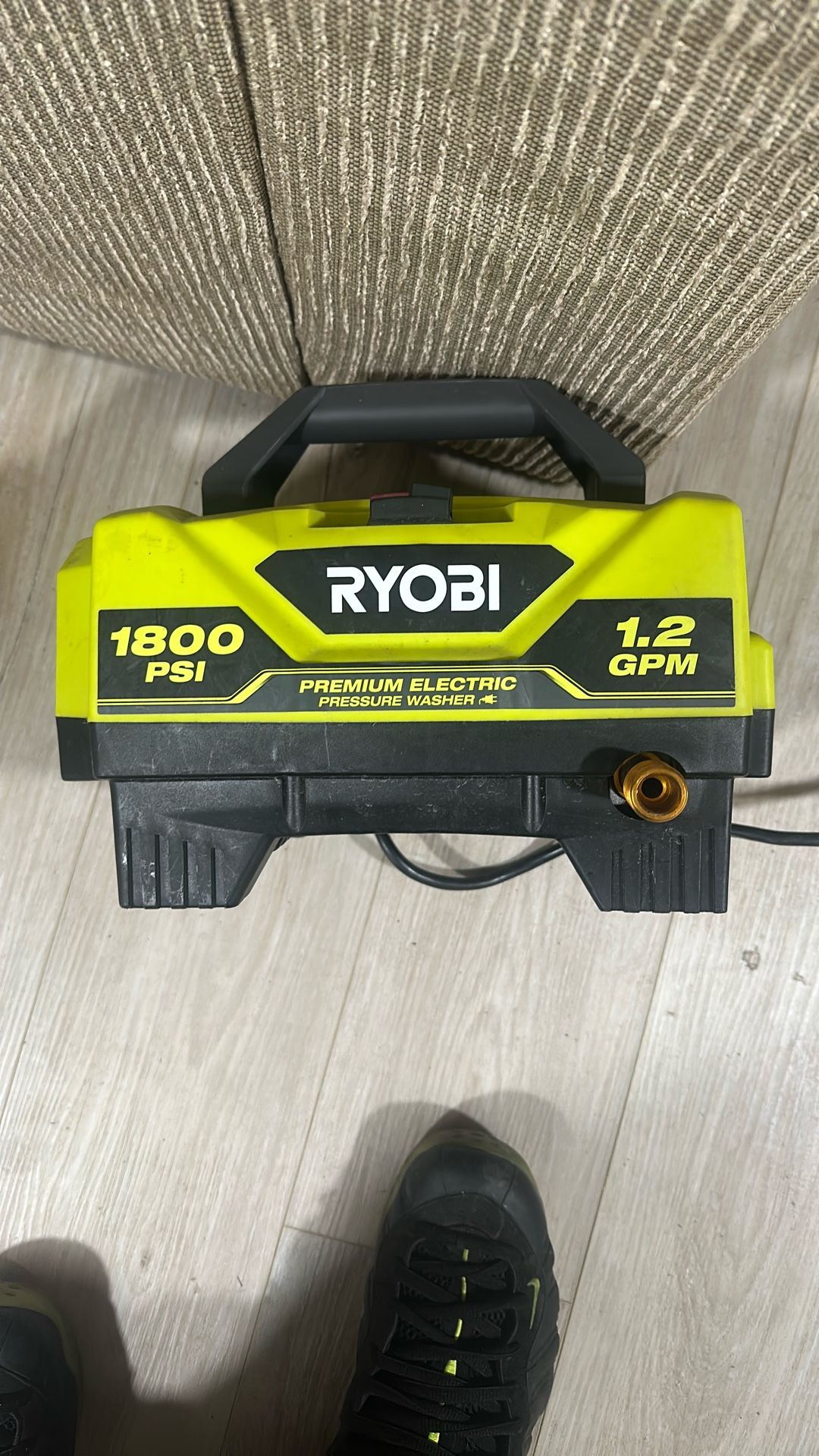 Ryobi 1800 PSI 1.2 GPM Electric Pressure Washer