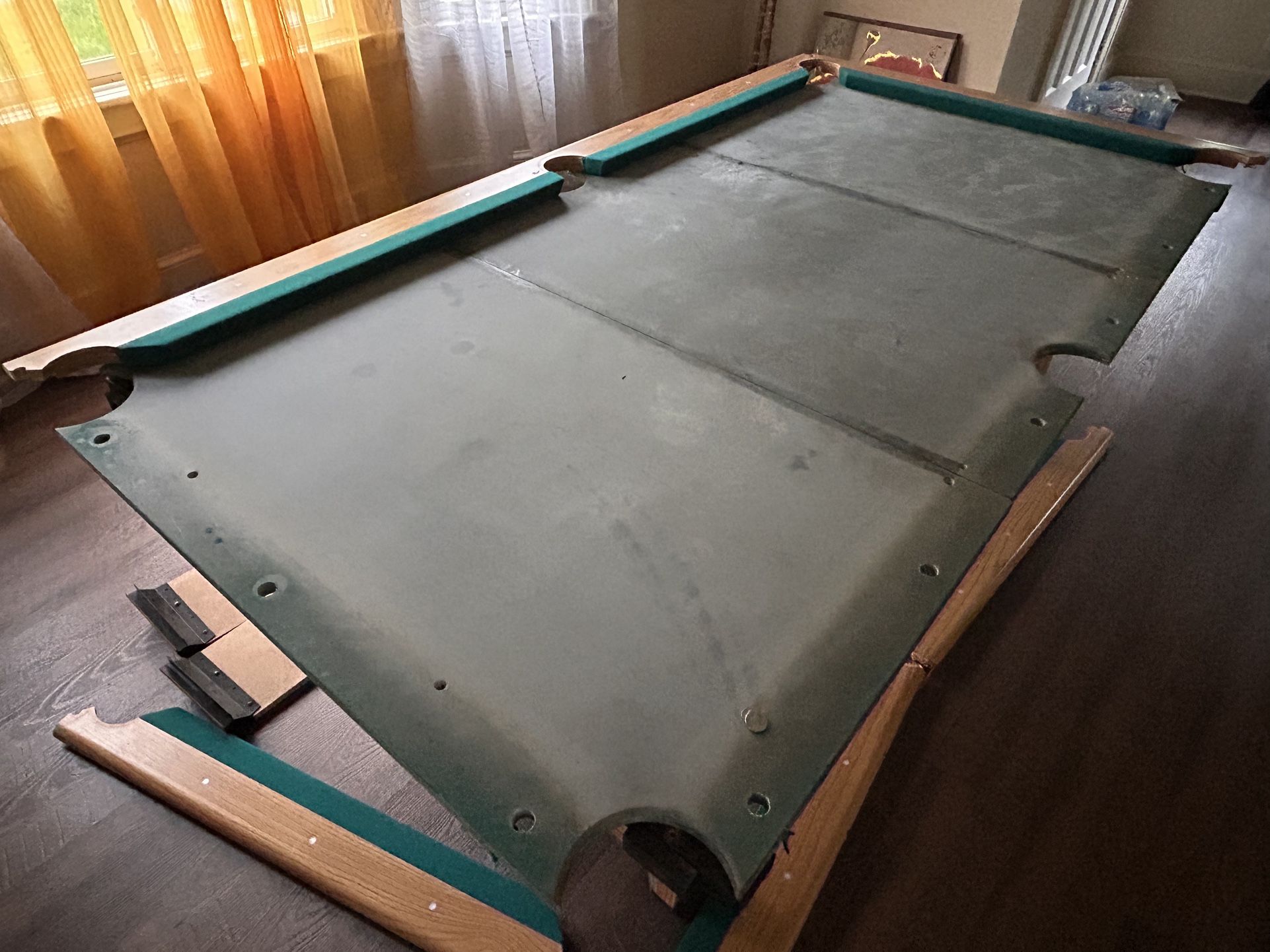 Pool Table Three-Piece Slate
