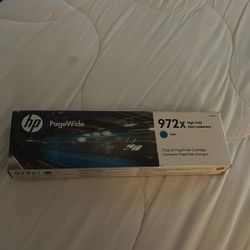 HP 972X Cyan High Yield Ink Cartridge: HP PageWide 972X High Yield Cyan Ink Cartridge – Brand New  Selling a genuine, unopened HP PageWide 972X Hi