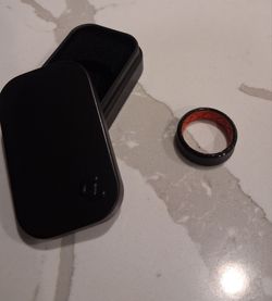 Groove Life Ring  Red & Black