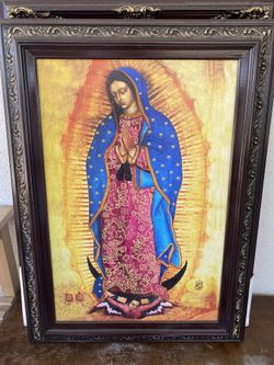 Virgen de Guadalupe with frame