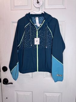 Fabletics Hooded Windbreaker Jacket NEW! Medium